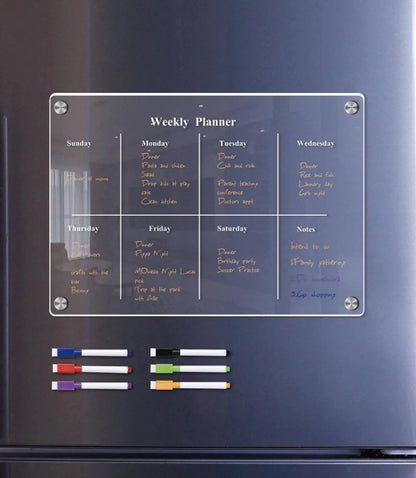 Magnetischer Monats- und Wochenplaner