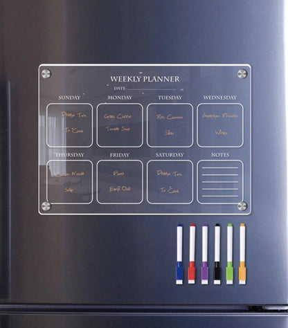 Magnetischer Monats- und Wochenplaner